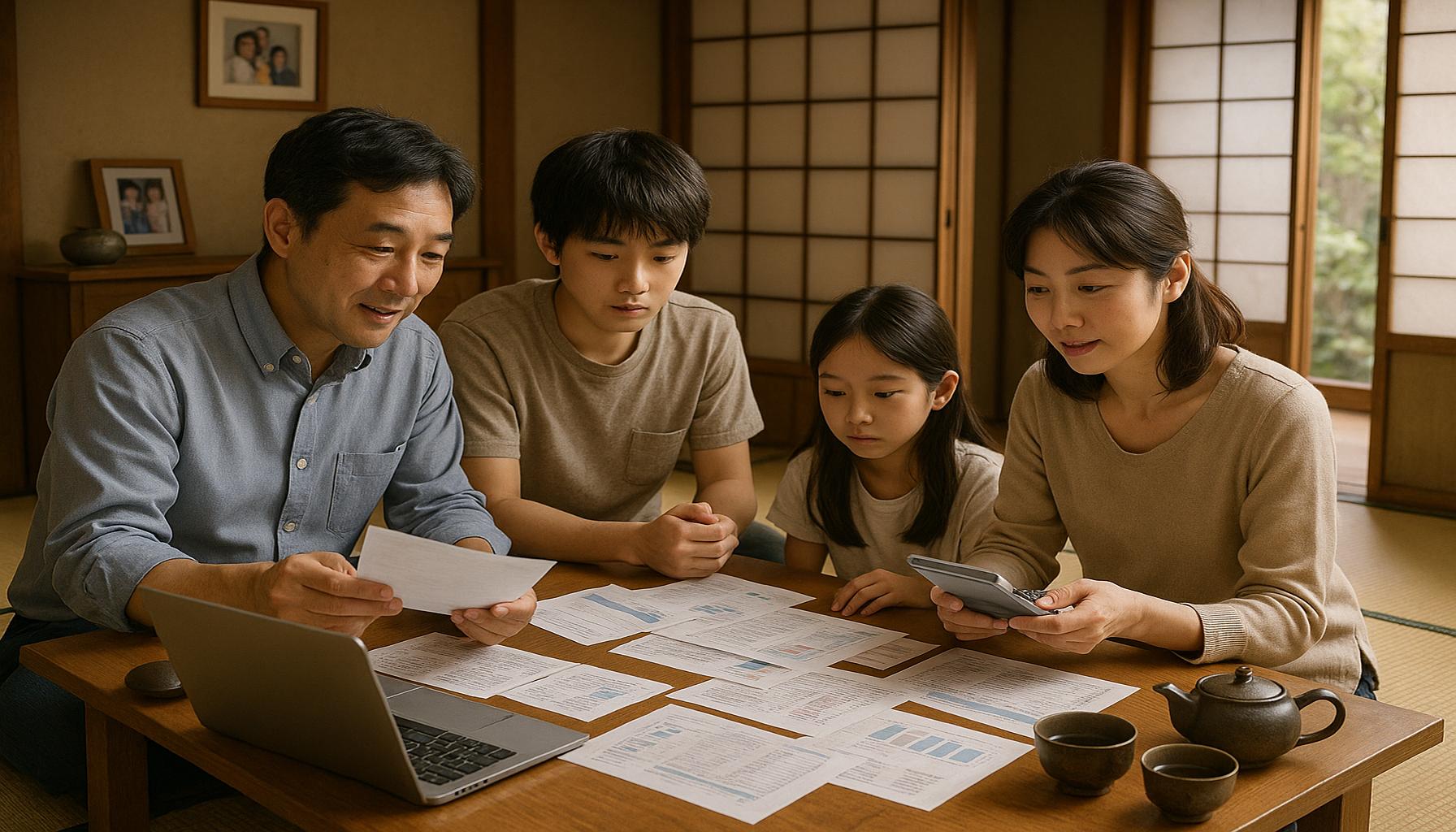 家庭の財務計画：日本の日常生活のためのヒント